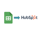 gsheets hubspot